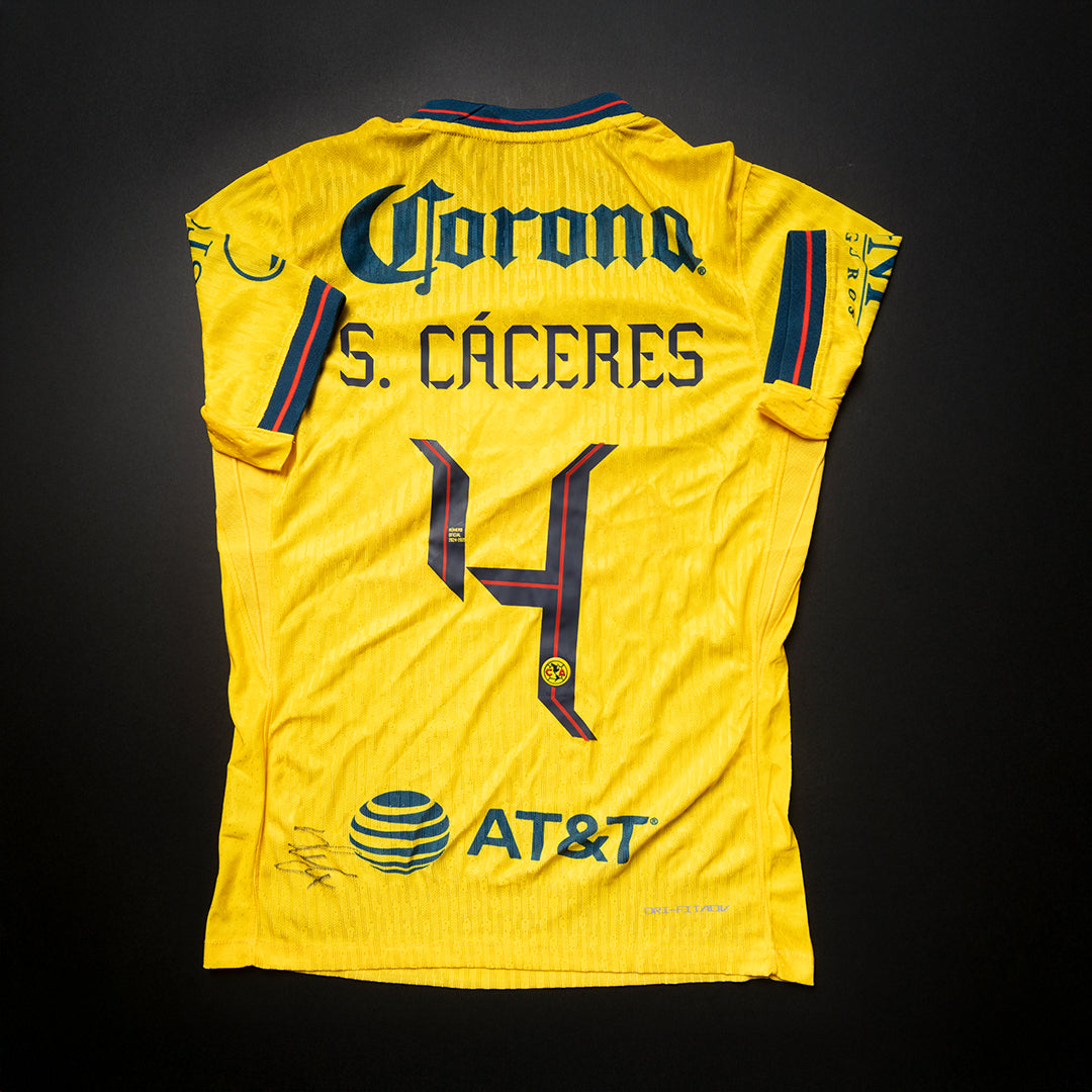 Jersey Firmado Sebastián Cáceres- Club América